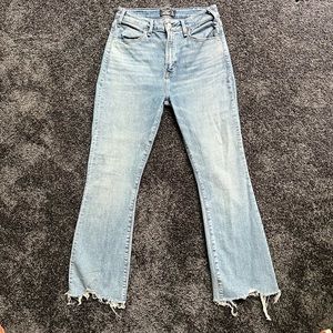 Abercrombie & Fitch Simone High Rise Ankle Flare jeans